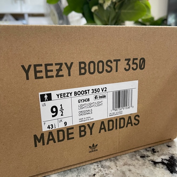 Adidas Yeezy 350 Light Size 9.5 main image 7